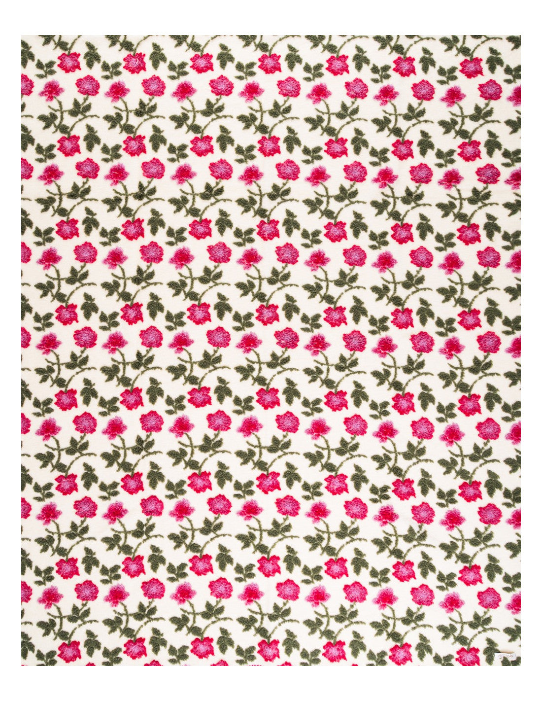 Coperta Rose White/Red