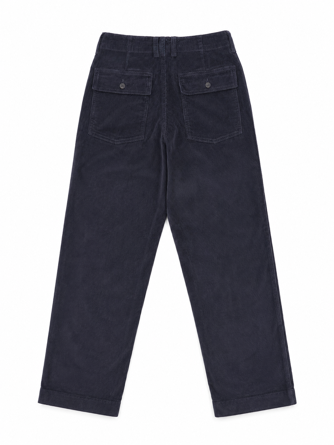 Pantalon Niky Ribbed Velvet Mujer Navy