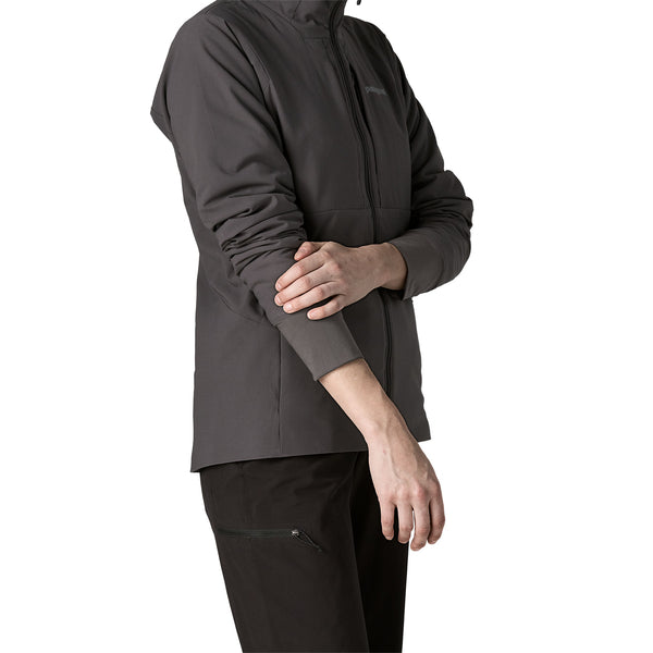 Chaqueta Nano Air Light Hoody Mujer Ink Black