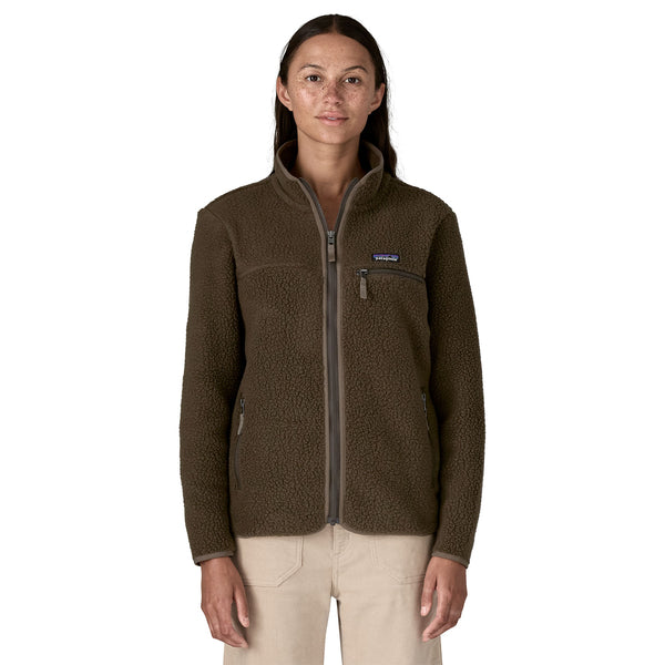 Maglia Retro Pile Donna Otter Brown