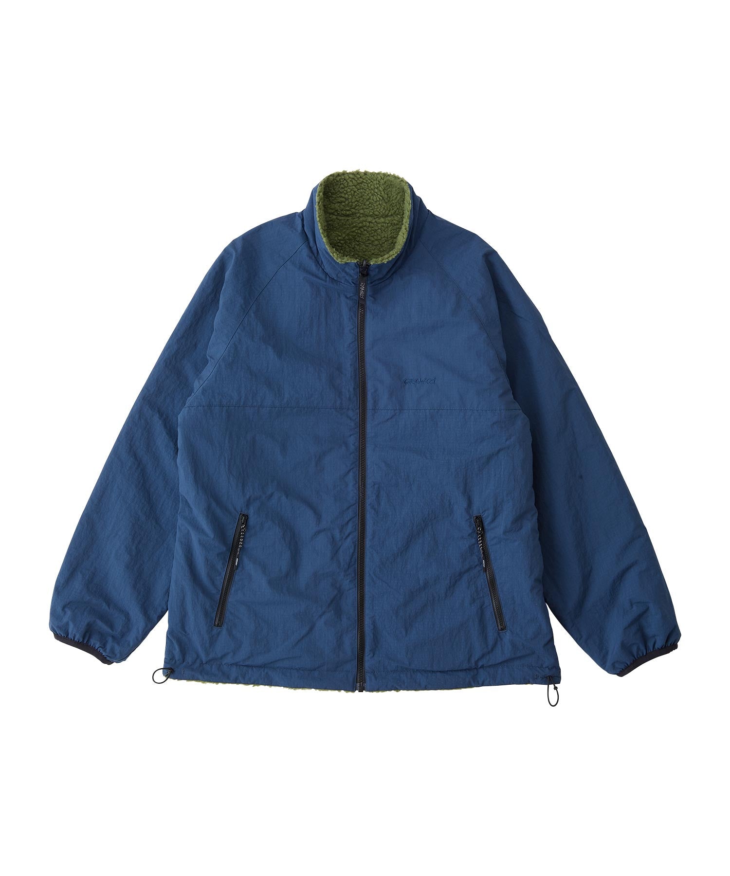 Giacca Sherpa Uomo Olive/Dusty Navy