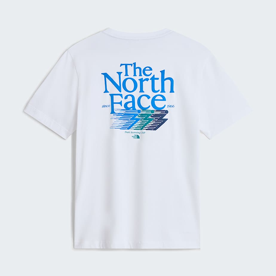 Ανδρικό μπλουζάκι Retro Trail White