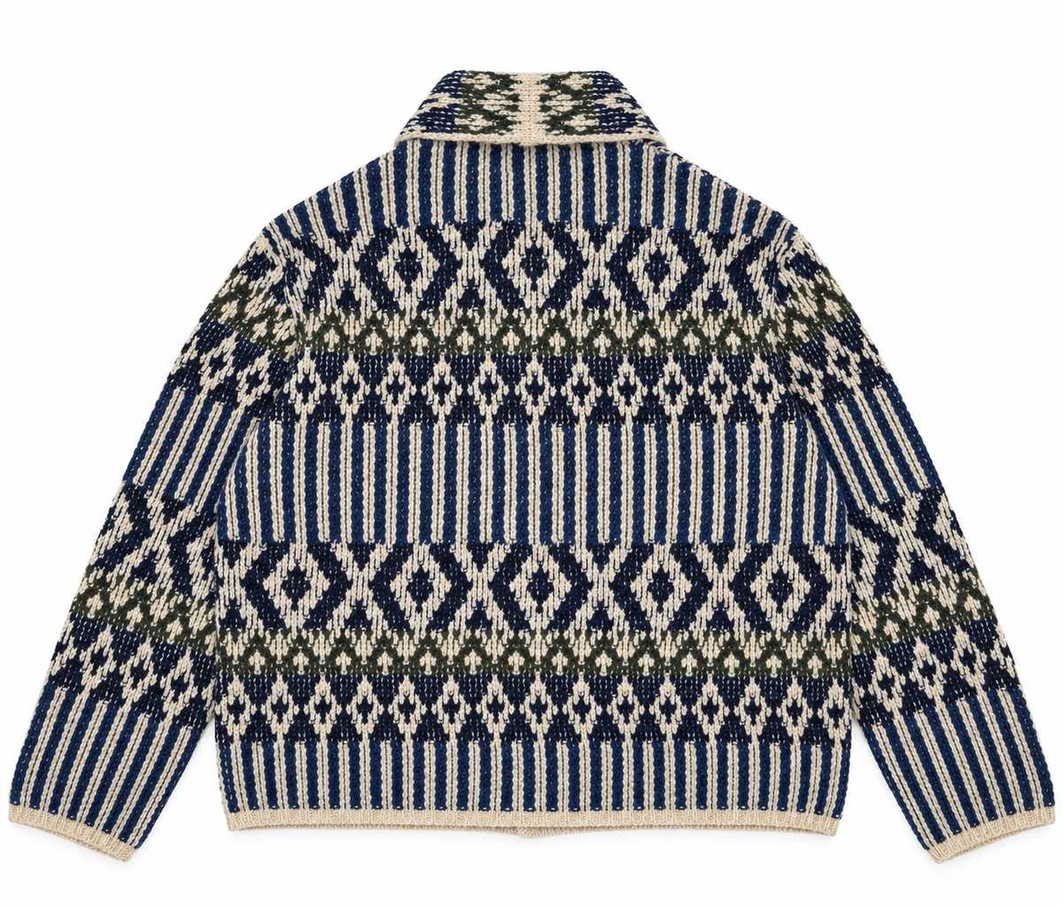 Maglia Folk 6 Donna Blue/Green