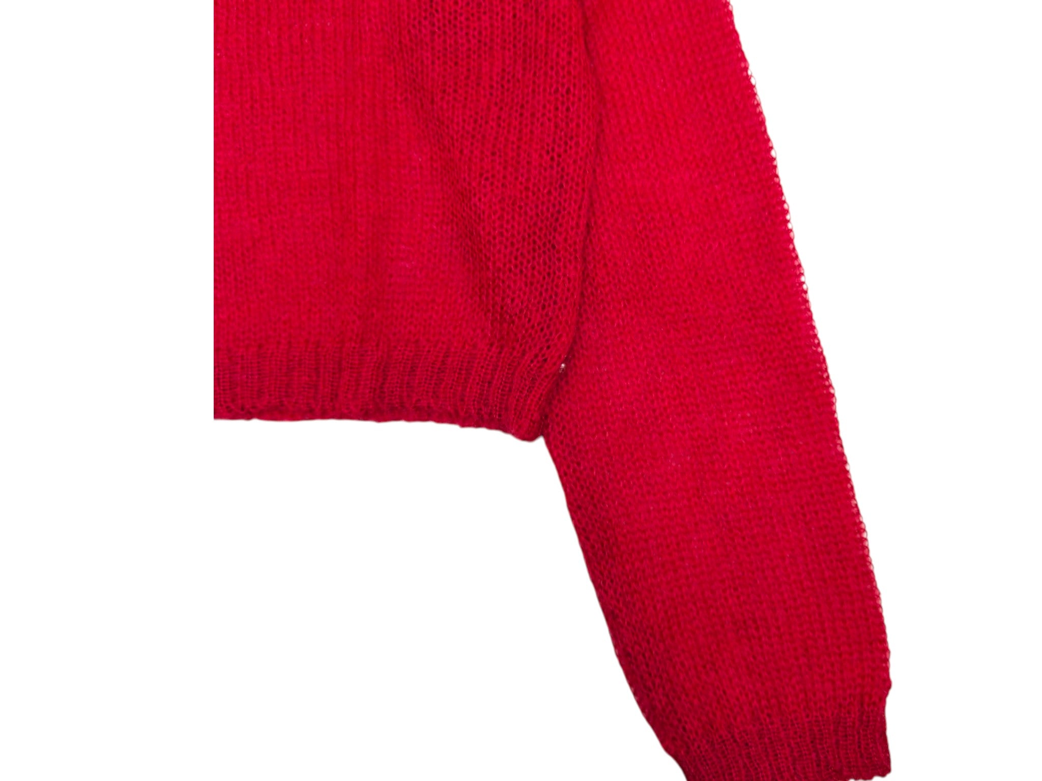 Maglia Mohair Bolla Donna Lampone