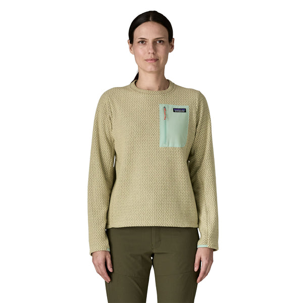 Suéter R1 Air Crew Mujer Weathered Stone