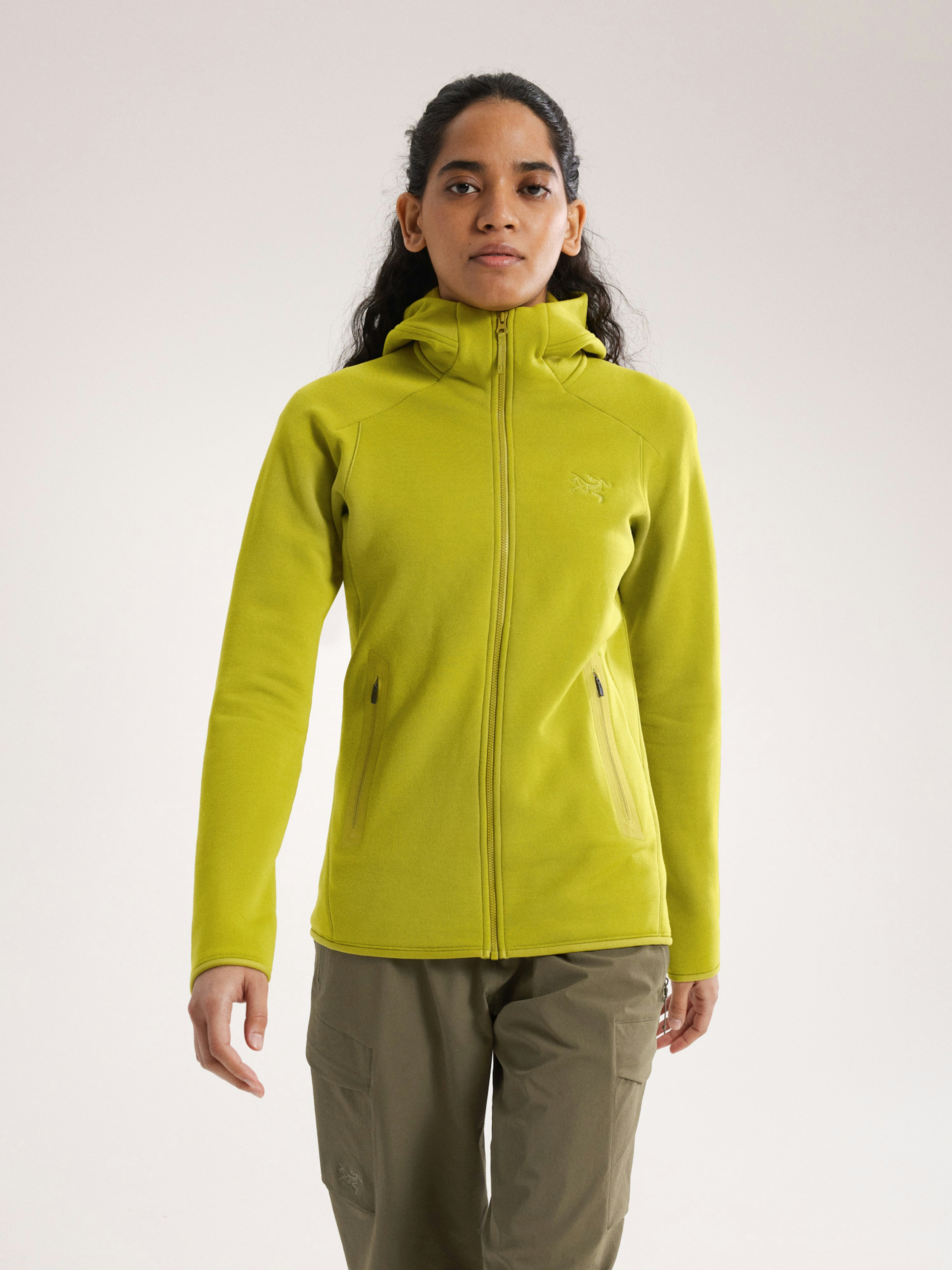 Maglia Kyanite Hoody Donna Olive Moss