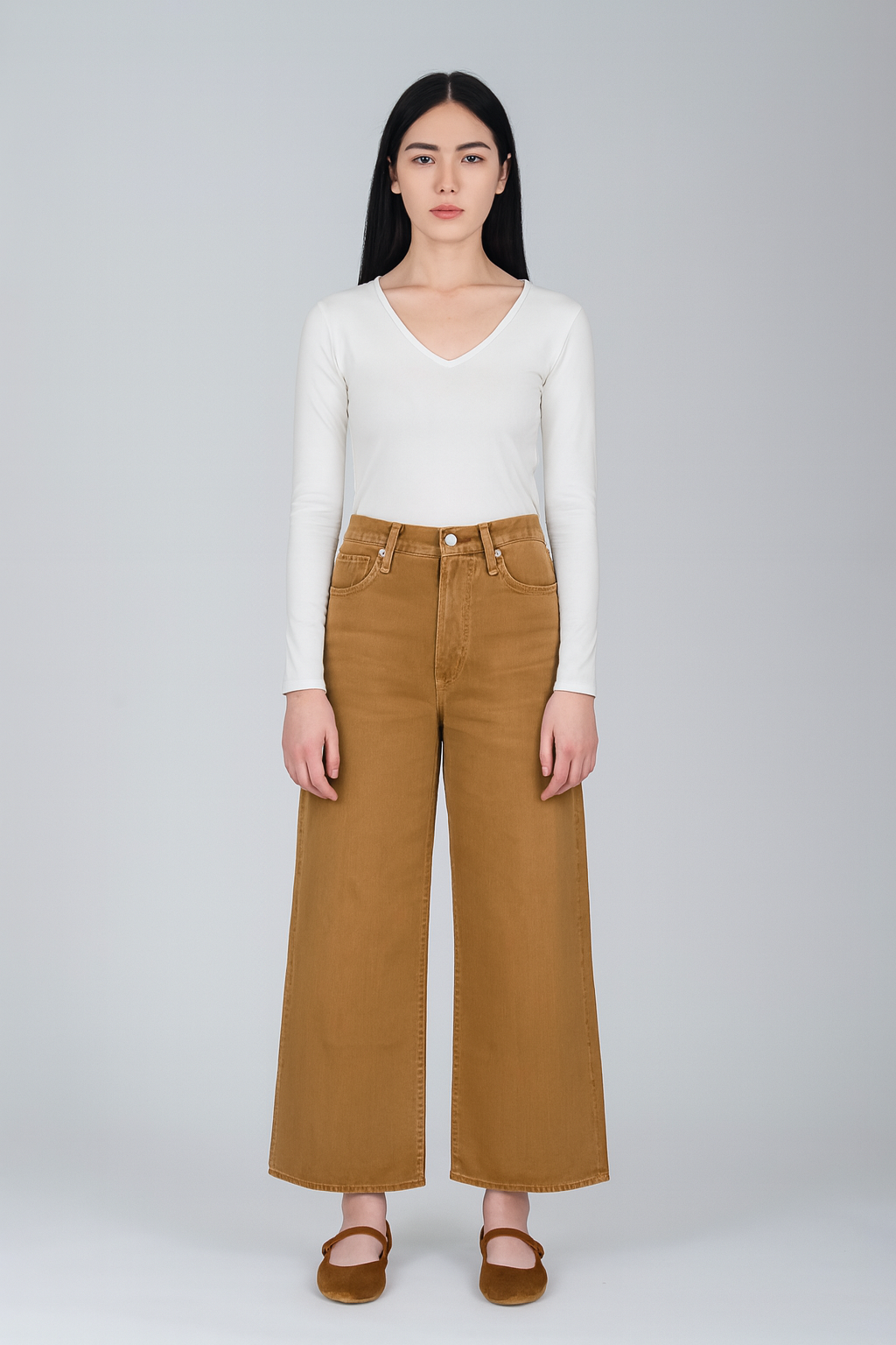 Pantaloni kaorl Donna Brown Sugar