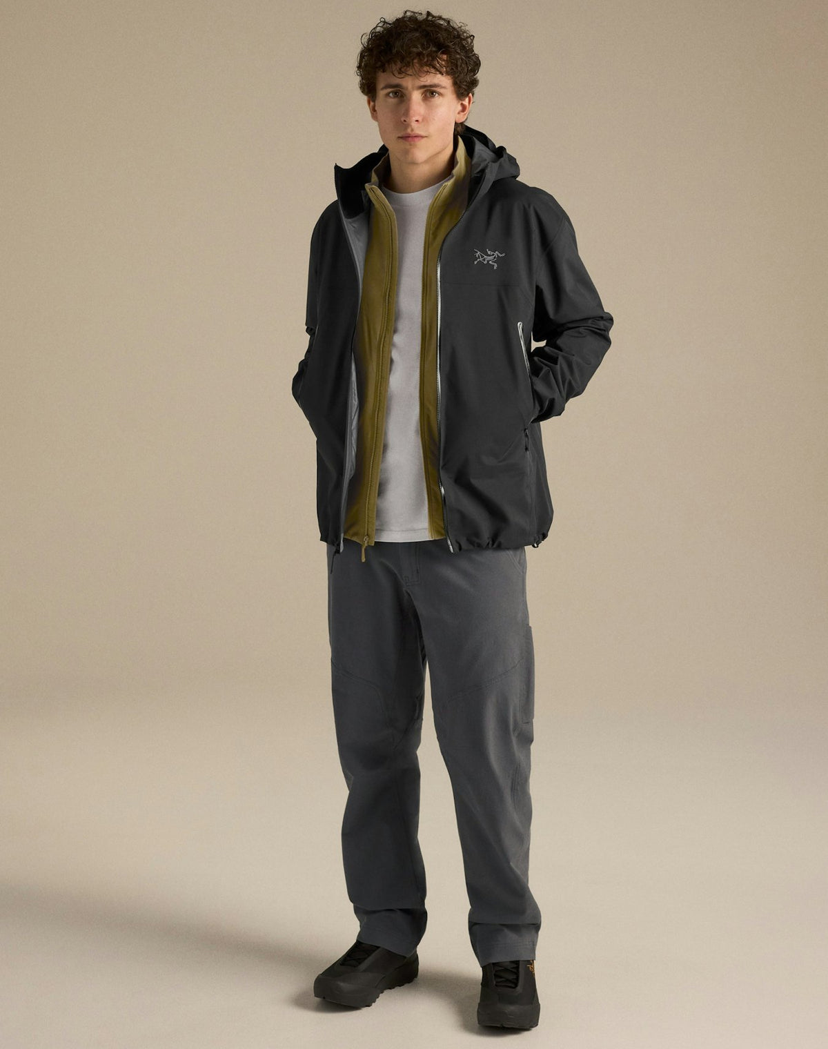 Mann Beta Jacke Black