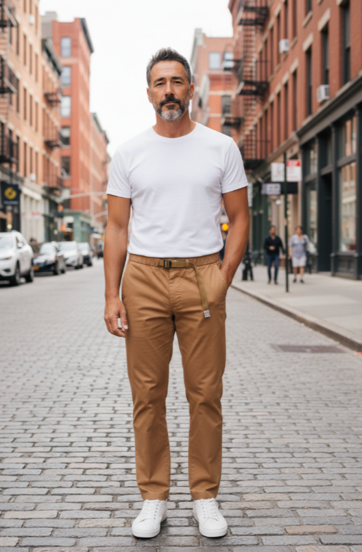 Pantalones Greg Lightweight Hombre Sahara Sand