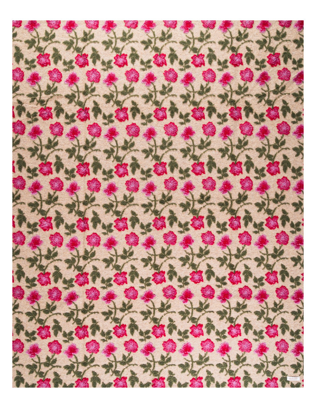 Coperta Rose Natural/Red