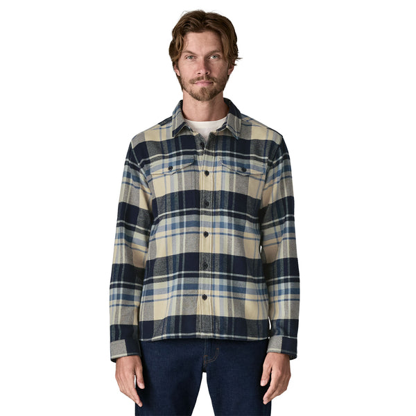 Camicia Fjord Flannel Uomo Sunken Blue