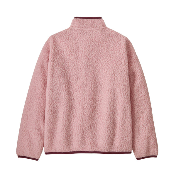 Maglia Retro Pile Bambina Fuzzy Mauve