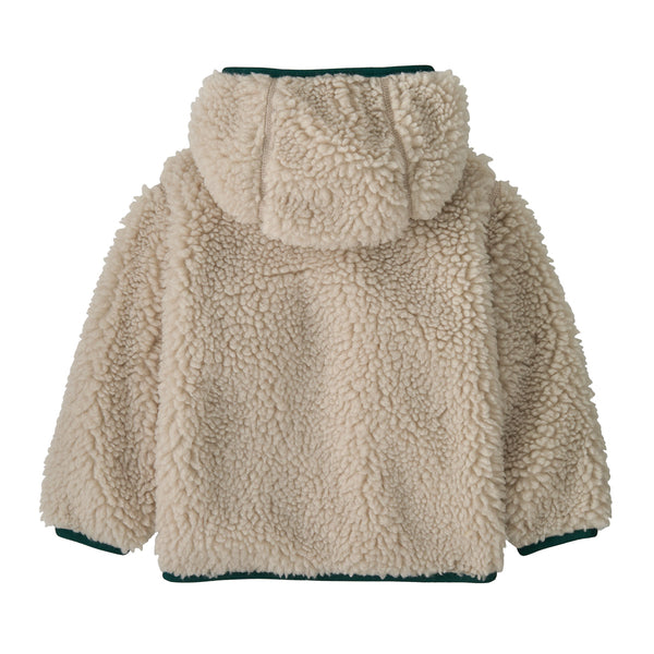 Junior Retro-X Hoody Jacke Natural/Cascade Green