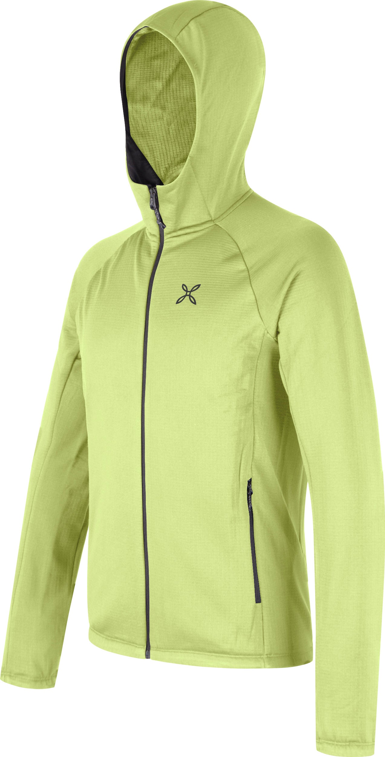 Suéter Fadis Grid Hooded Hombre Lime
