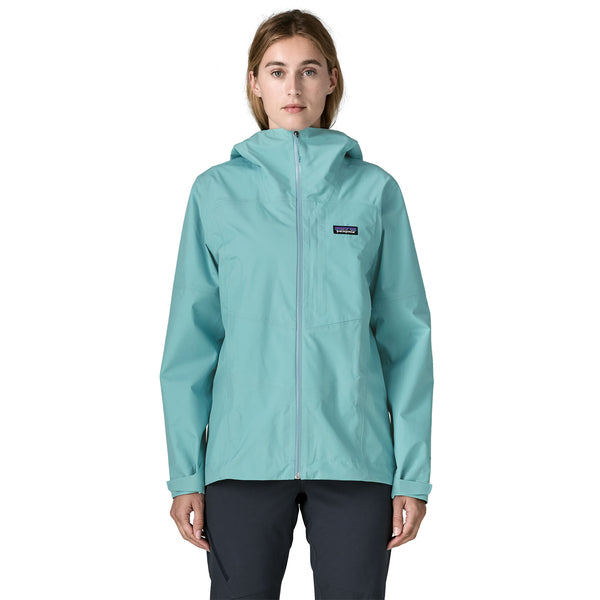 Women's Boulder Fork Rain Jacket Snowmelt Blue