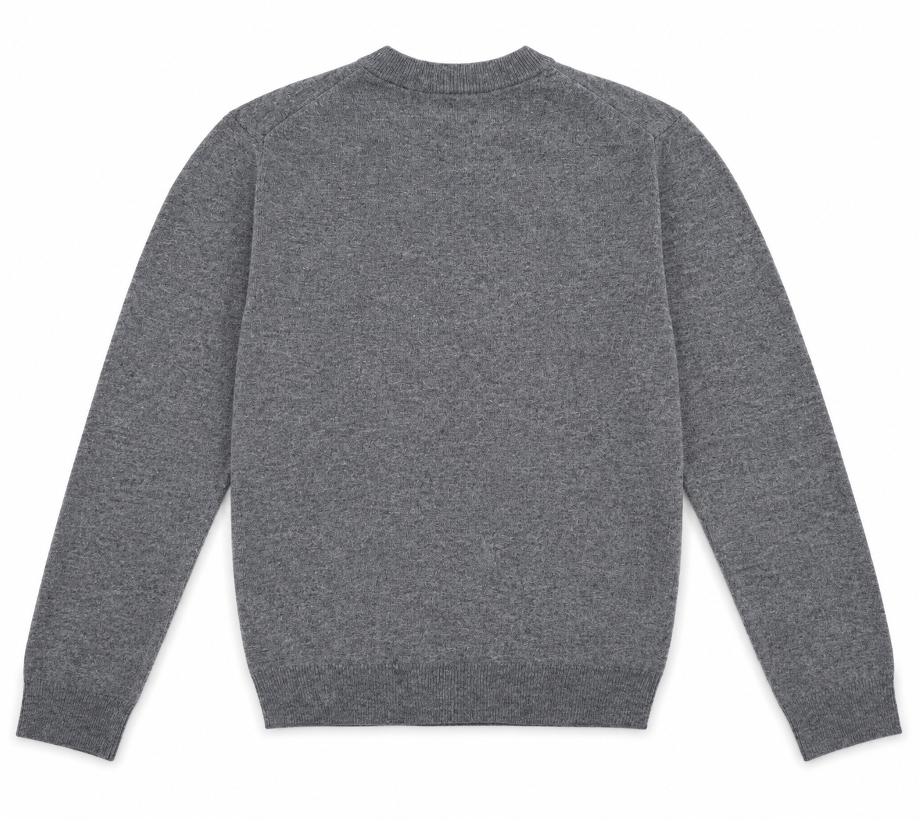 Maglia Lambswool Uomo Medium Grey Melange