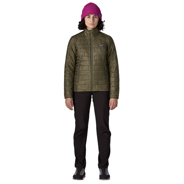 Chaqueta Nano Puff Mujer Basin Green