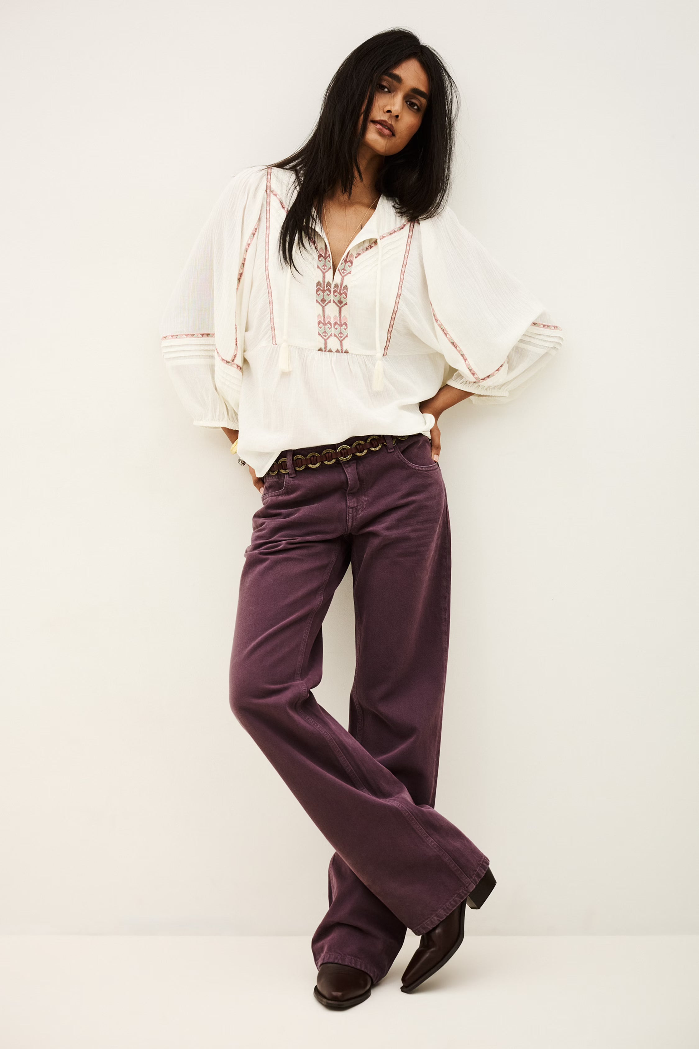 Women's Poeme Shirt Ecru