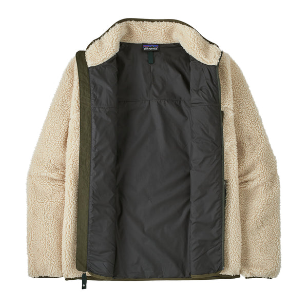 Giacca Classic Retro-X Fleece Uomo Dark Natural/Basin Green