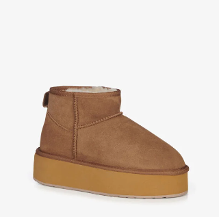 Frau Stinger Micro Flatform 2.0 Stiefel Chestnut