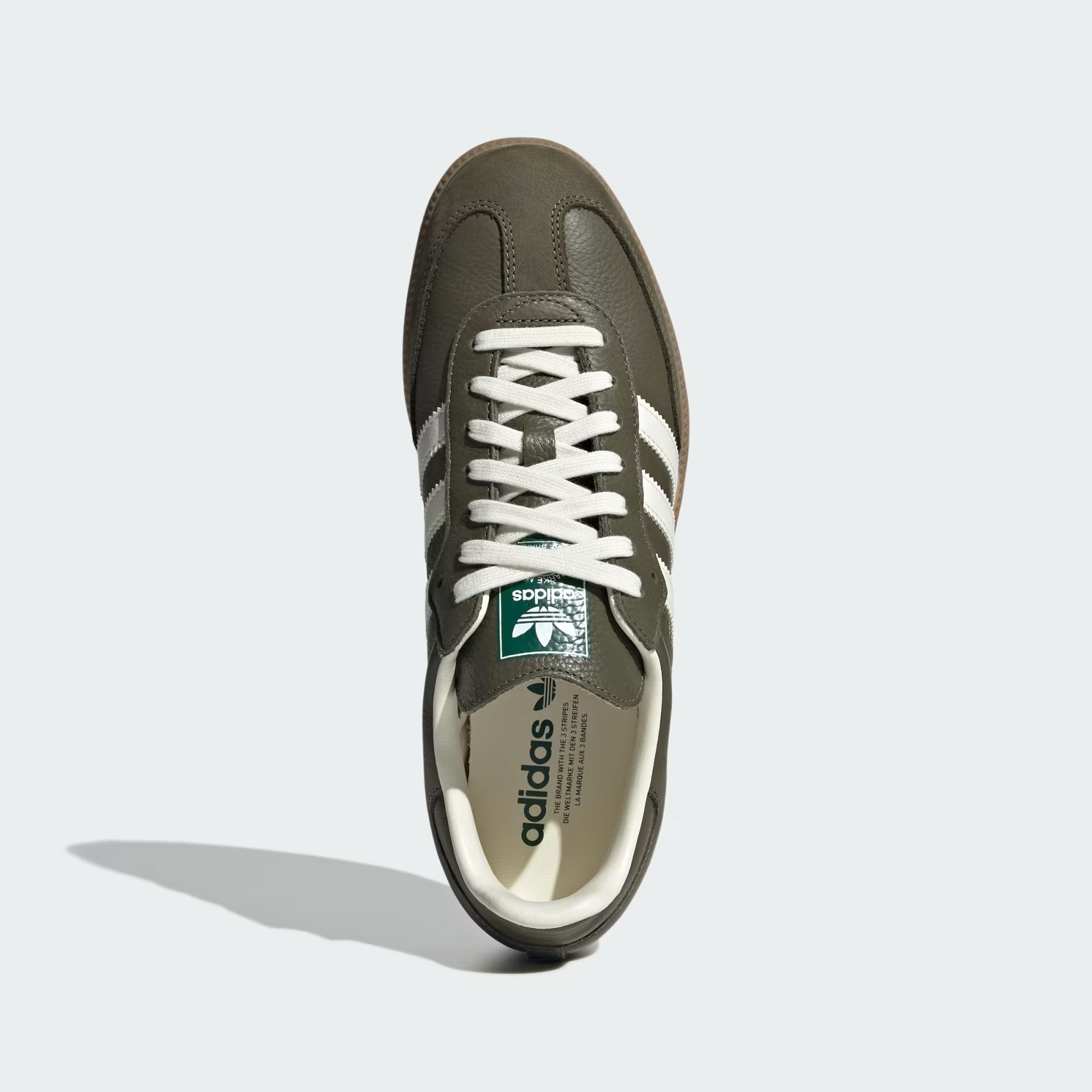 Scarpe Samba OG Medium Dark Khaki/Off White/Gum