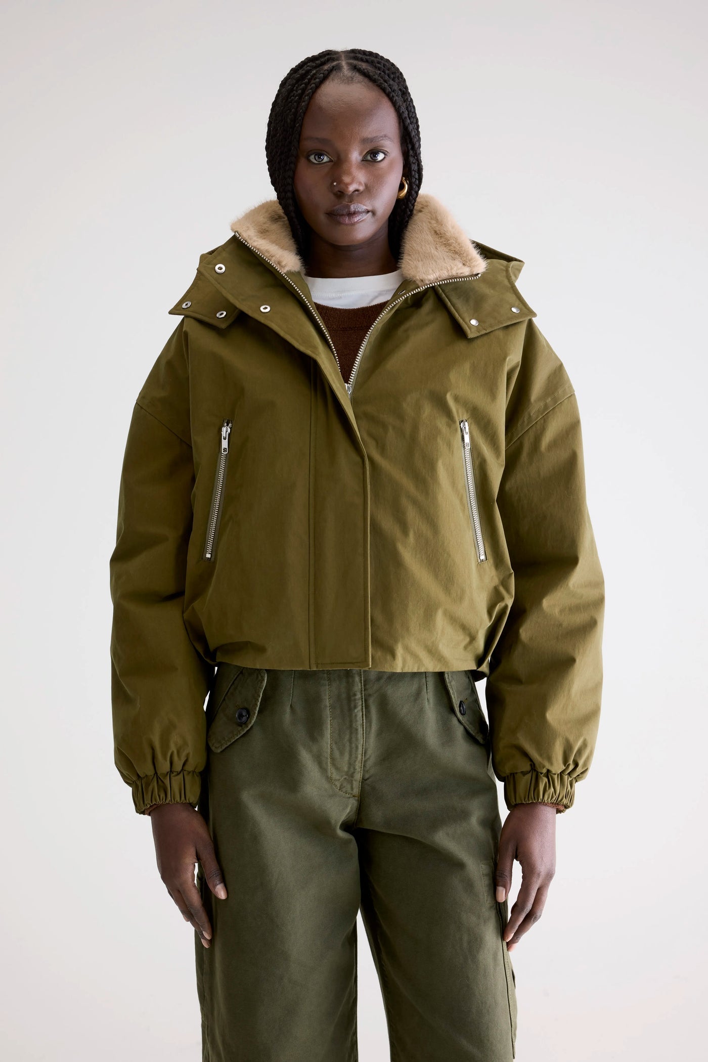 Women's Herna Jacket Military
