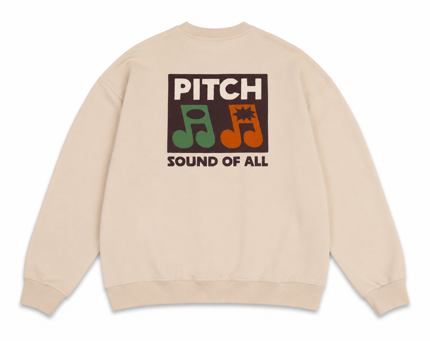 Sudadera Pitch Fluff Cream