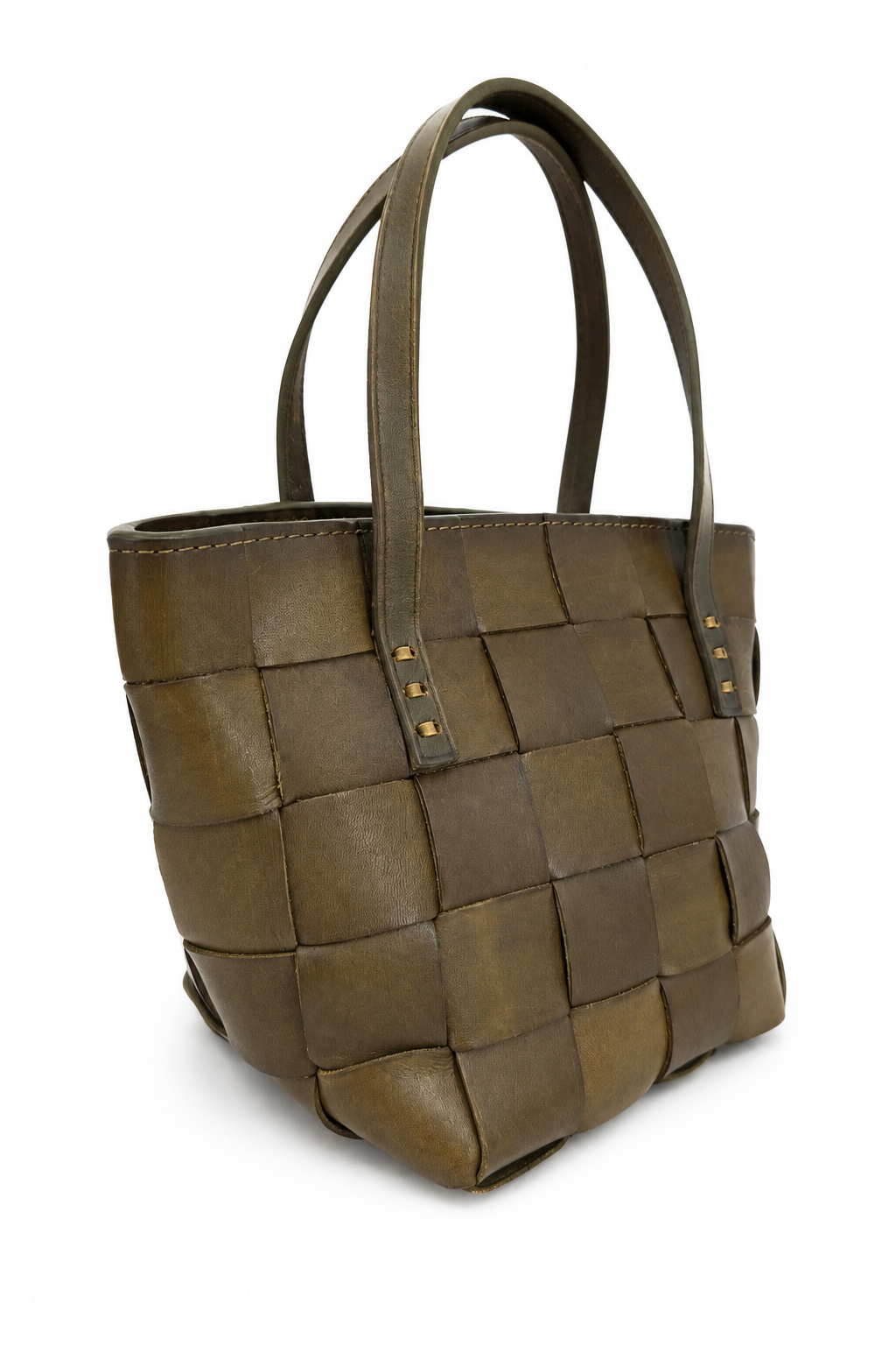 Borsa Japan Mini Donna Khaki