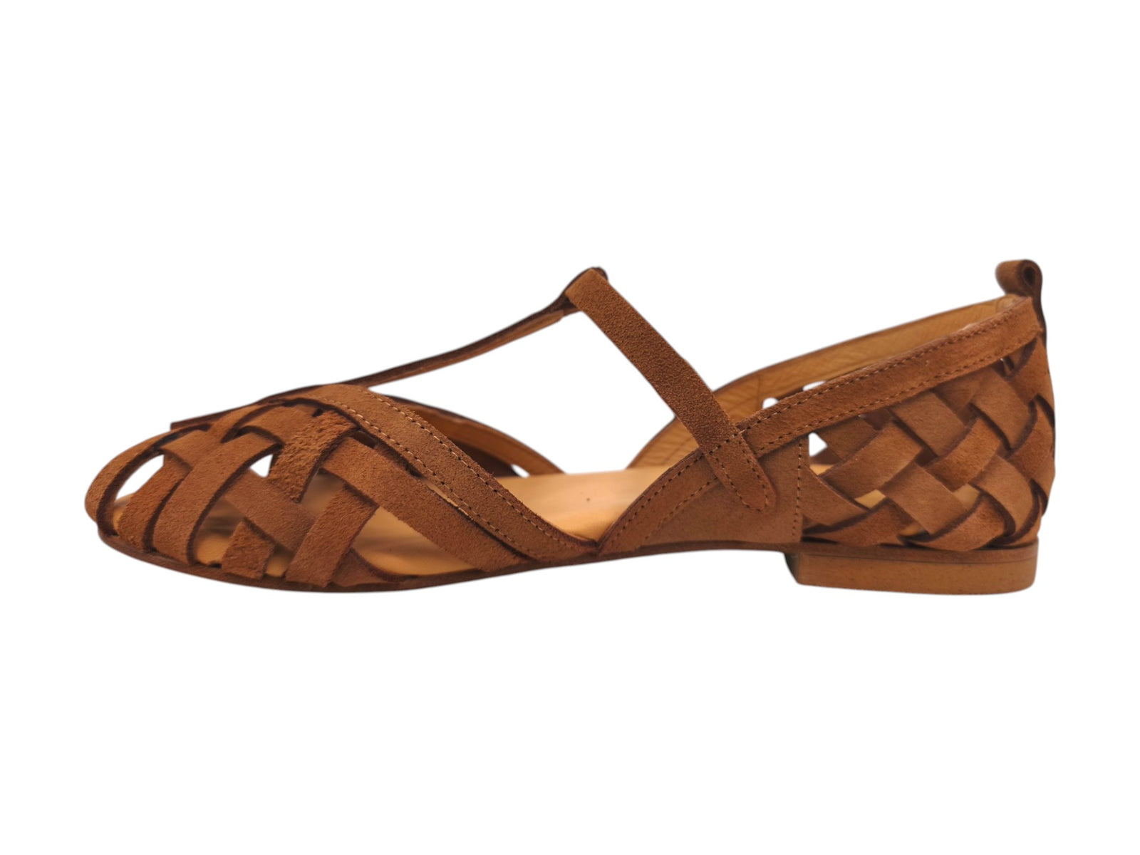 Sandali Pescaire Donna Tan Scamoscito