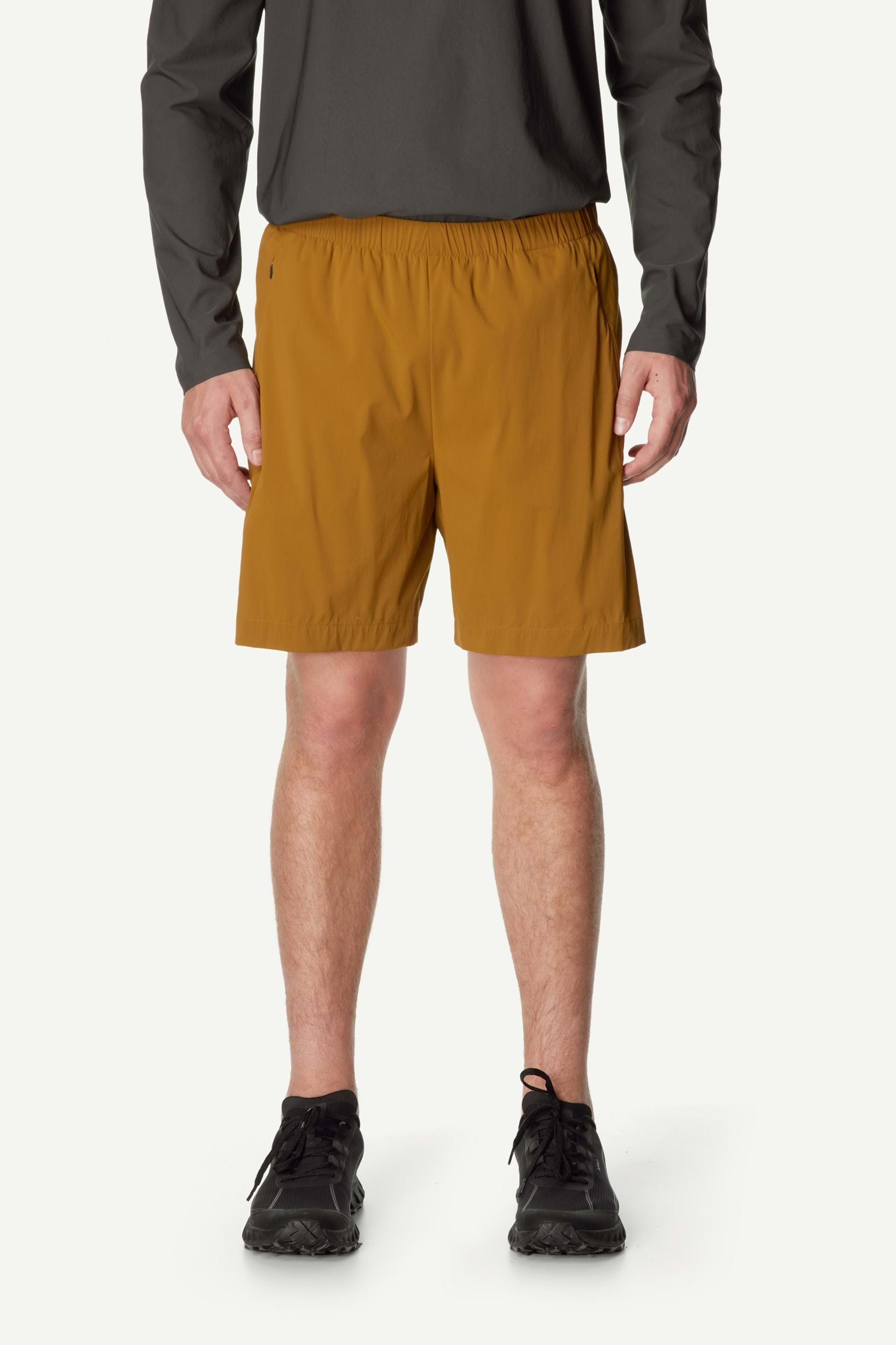 Men's Liquid Shorts Greenish Gold