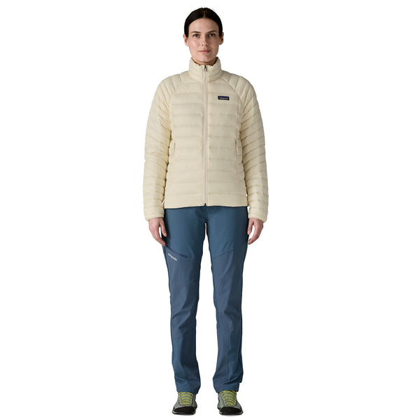 Veste Down Sweater Femme Wool White