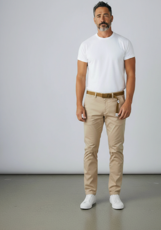 Pantalones Greg Lightweight Hombre Light Grey