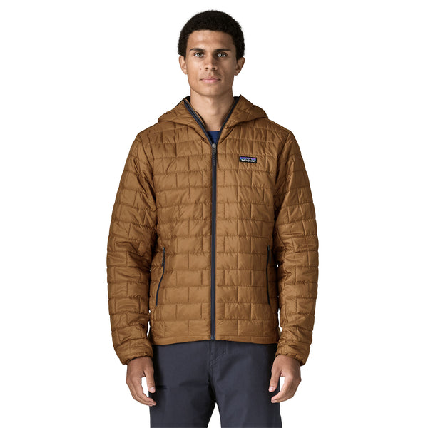 Giacca Nano Puff Hoody Uomo Deer Brown