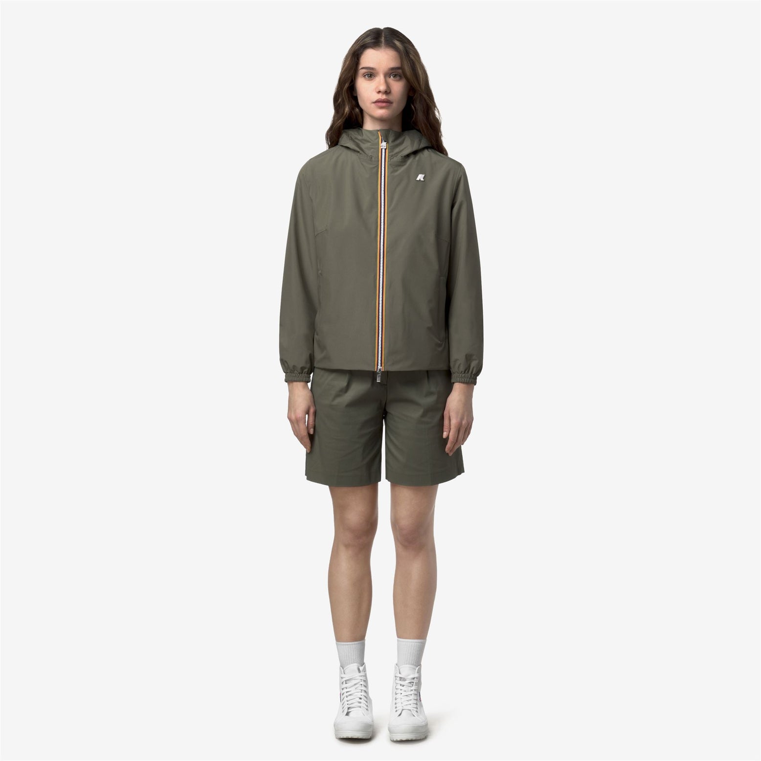 Giacca Lil 2.0 Stretch Poly Donna Green Lichen