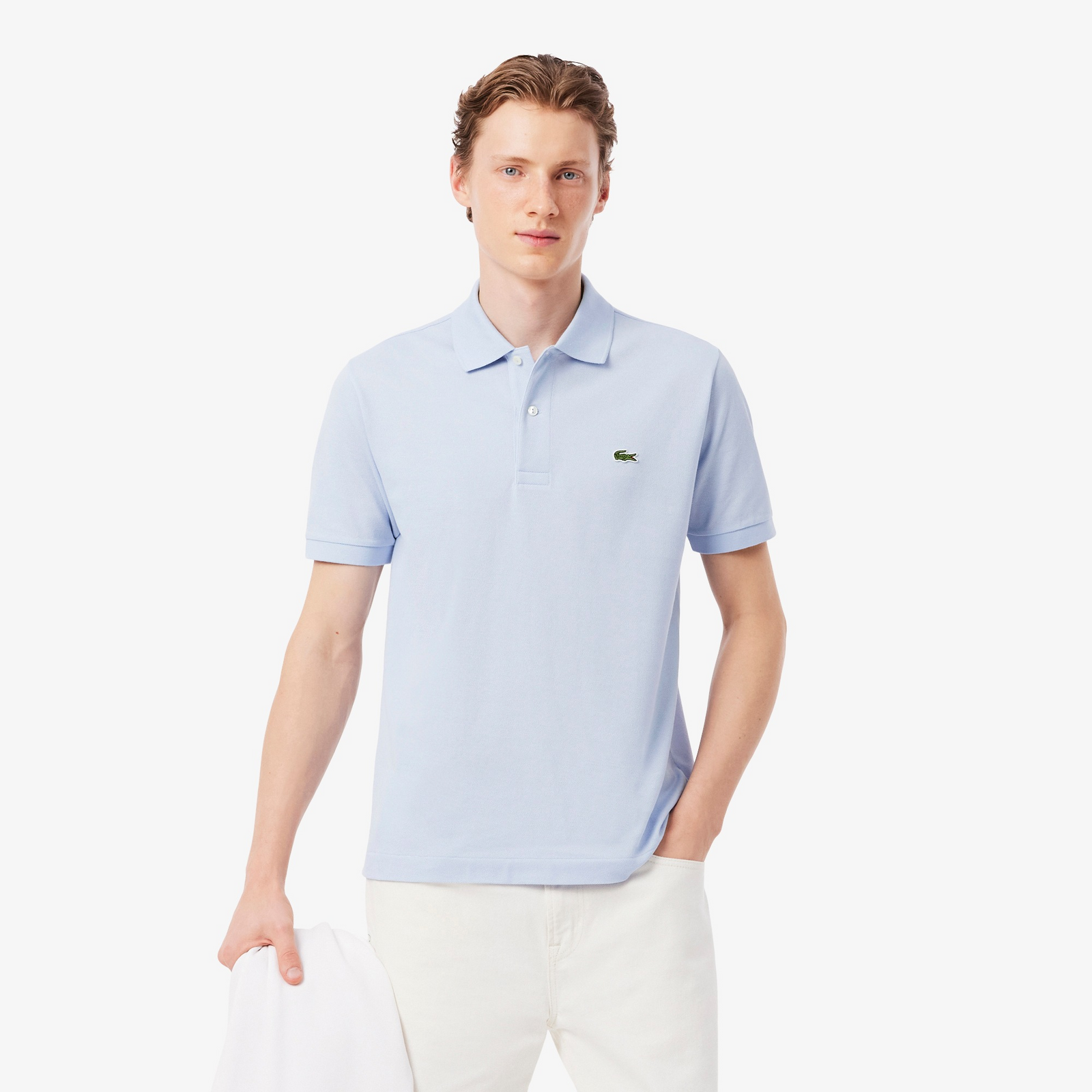 Polo Classic Fit Hombre Blue Cloud