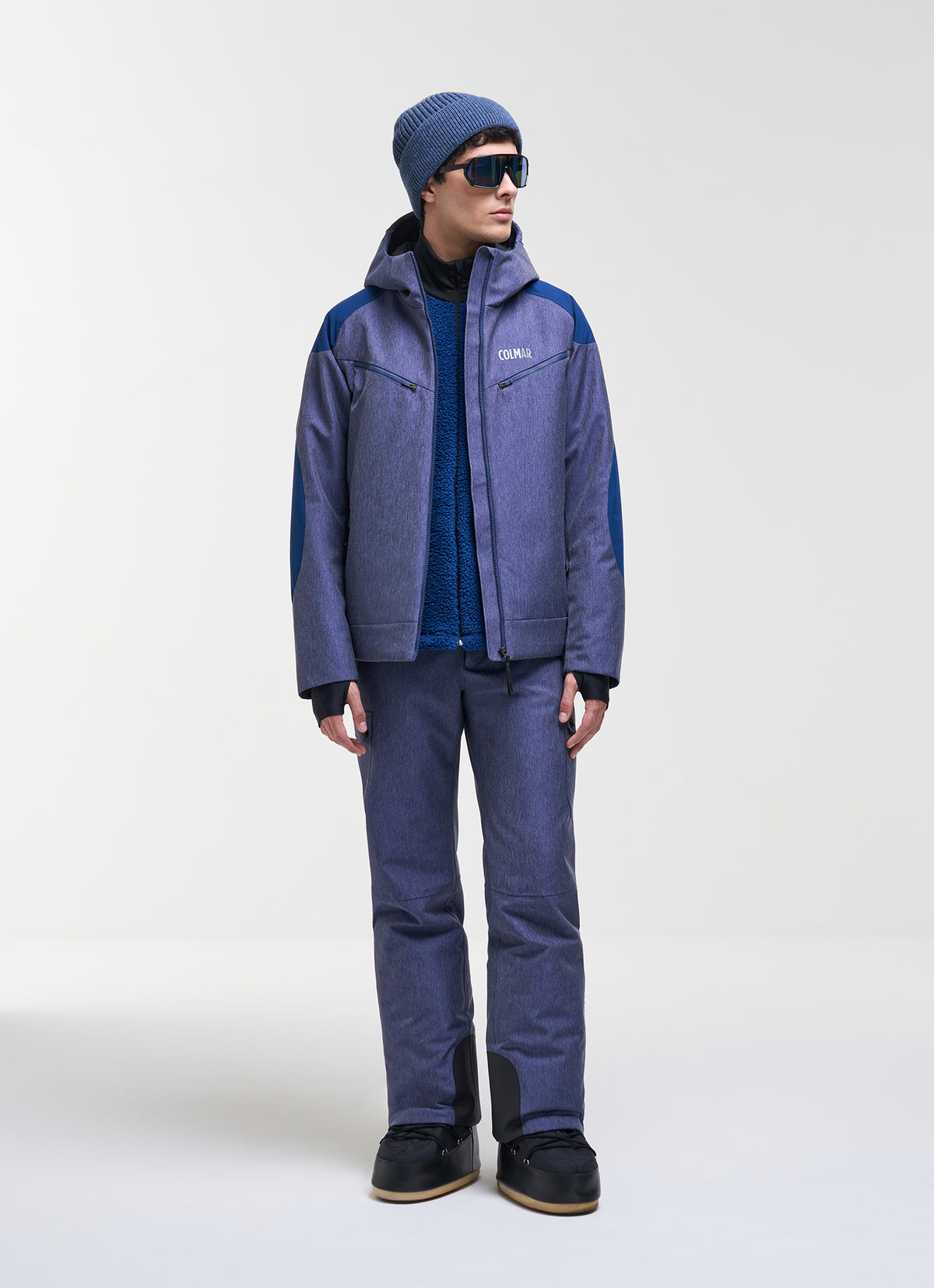 Chaqueta Denim Hombre Blu Midnight