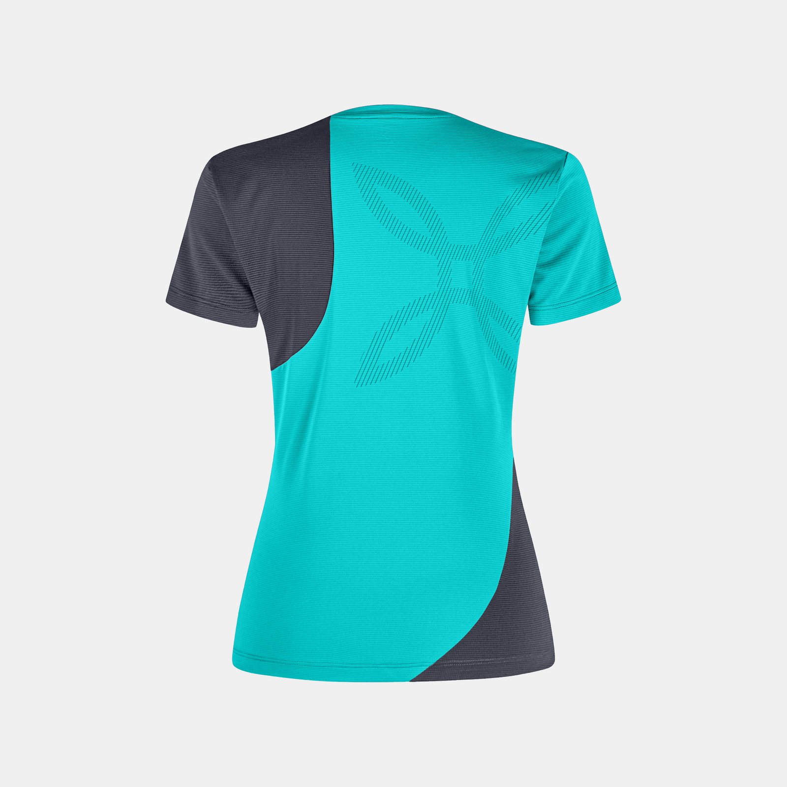 T-shirt Mix-Up Donna Turquoise/Graphite Blue