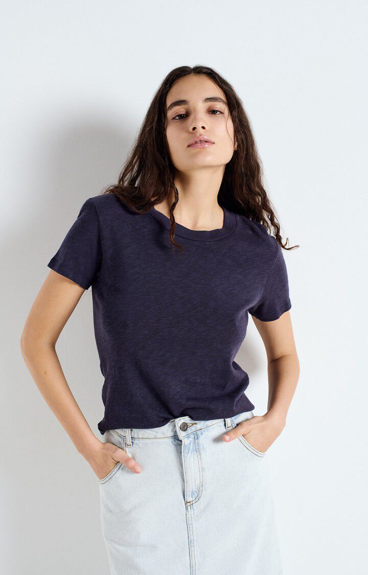Frau Sonoma T-shirt Navy Blue Melange