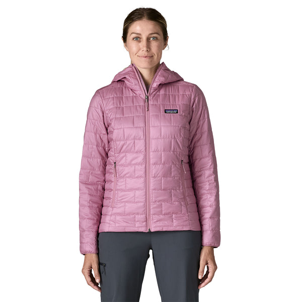 Giacca Nano Puff Hoody Donna Light Violet