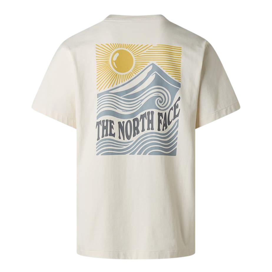 T-shirt Mountain Escape Relaxed White Dune