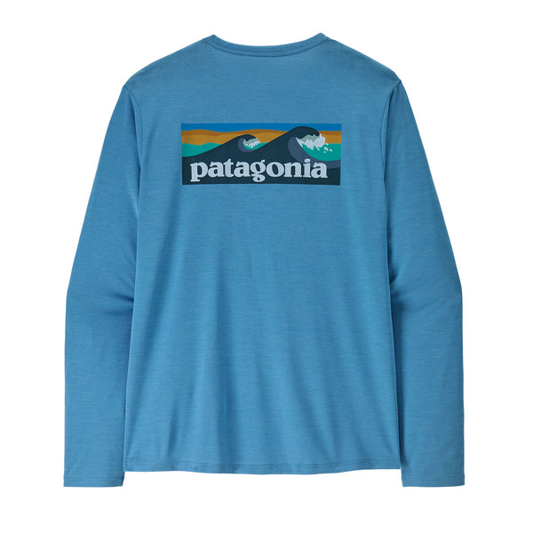 T-shirt Manches Longues Cap Cool Daily Homme Shore Blue/Light Shore Blue