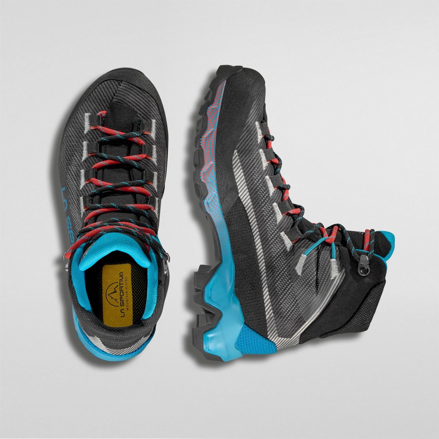 Zapatillas Aproximacion Aequilibrium Hike GTX Mujer Carbon/Malibu Blue