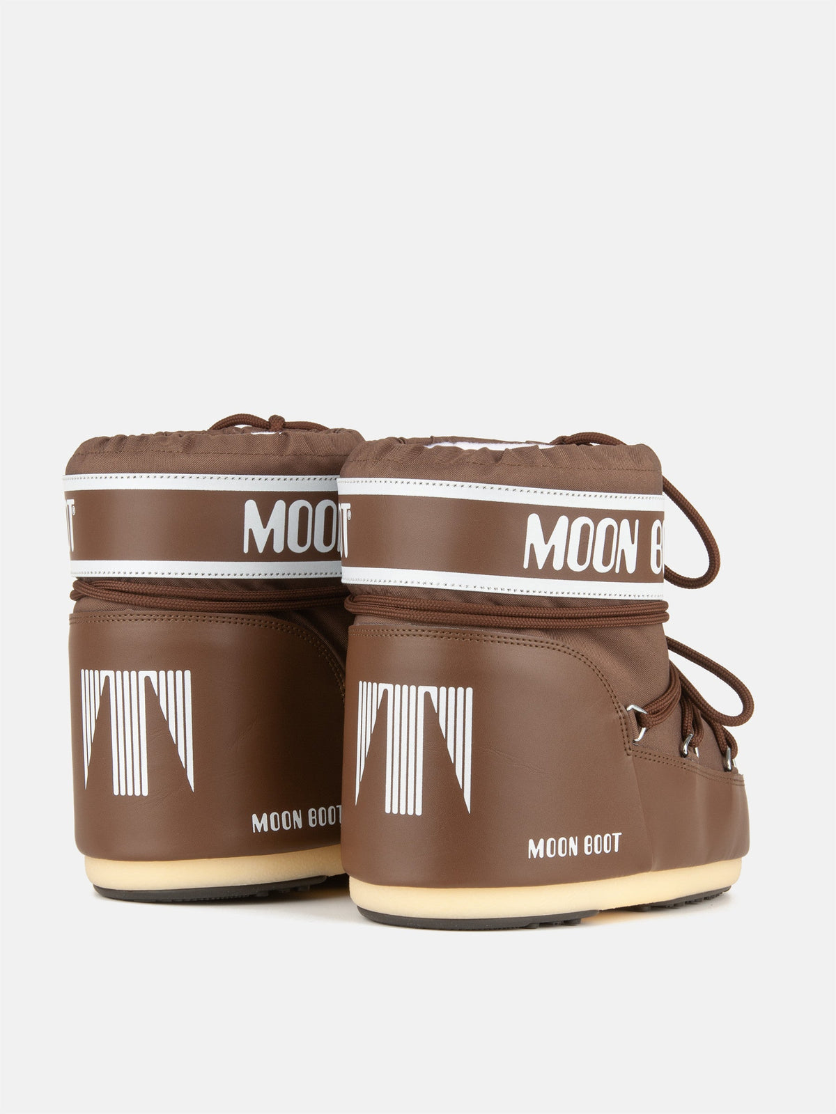 Bottines Icon Low Nylon Cocoa
