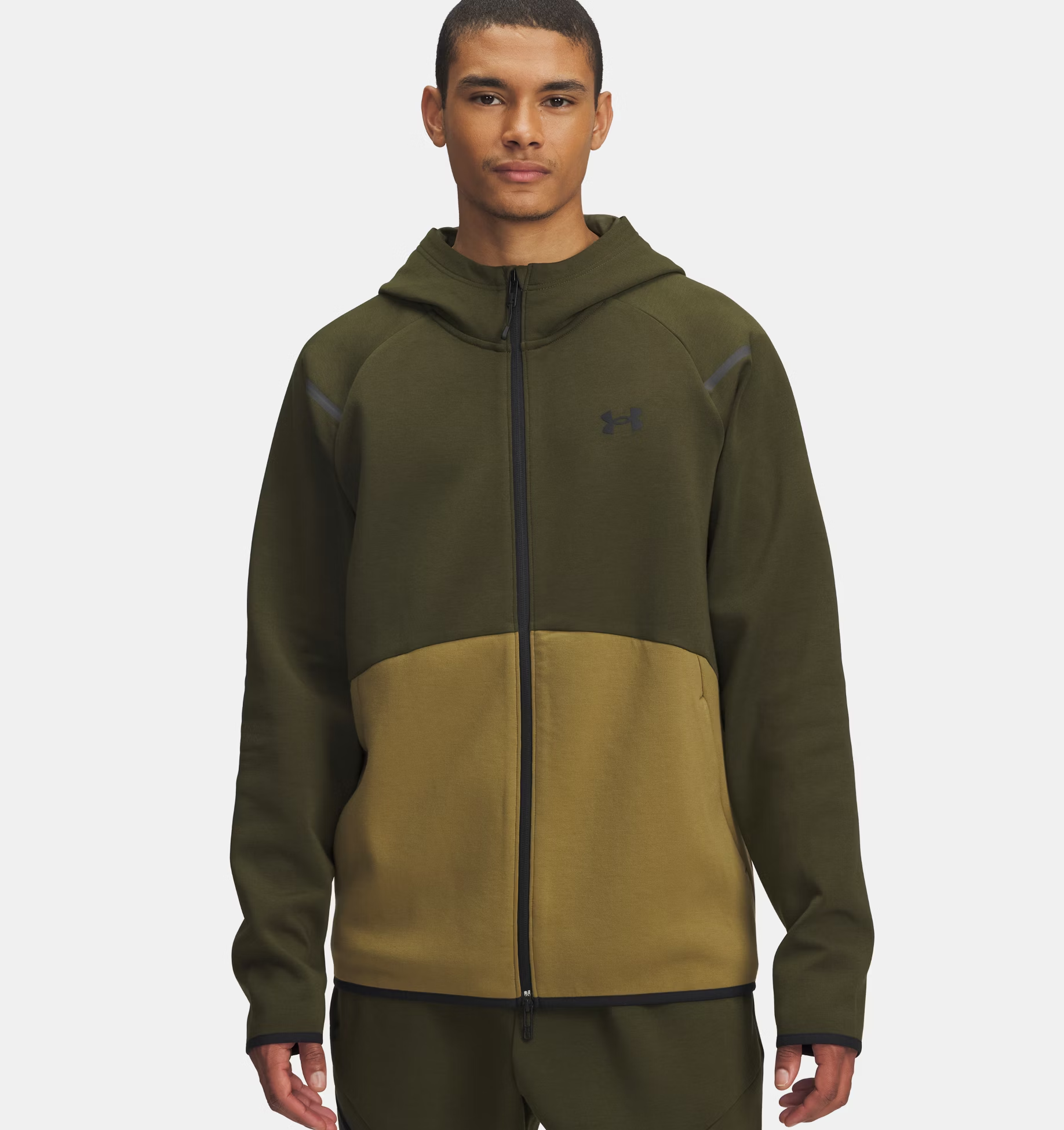 Maglia Unstoppable Fleece Uomo Expedition Green