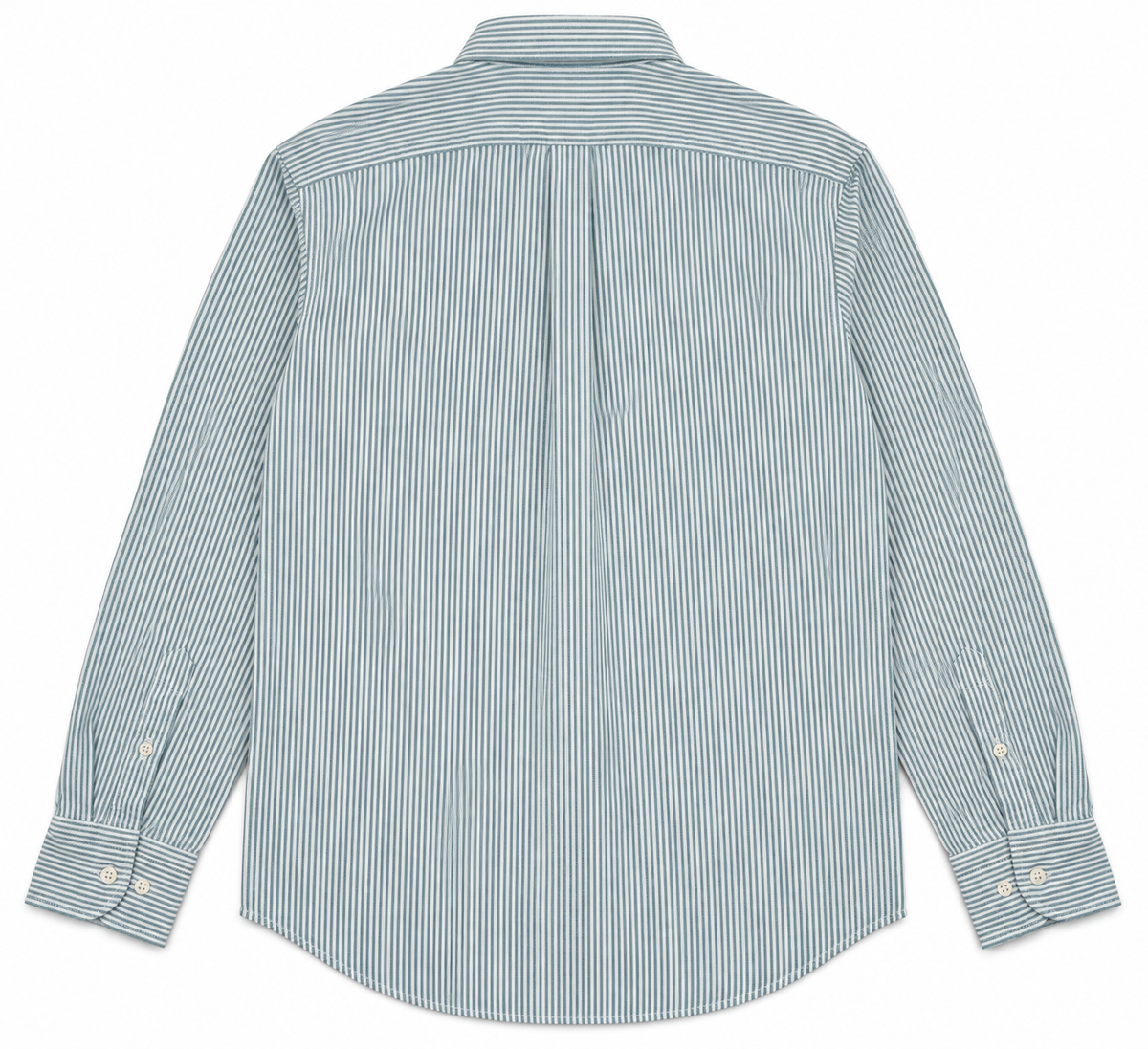 Camicia Bradfort Stripe Uomo Green/White