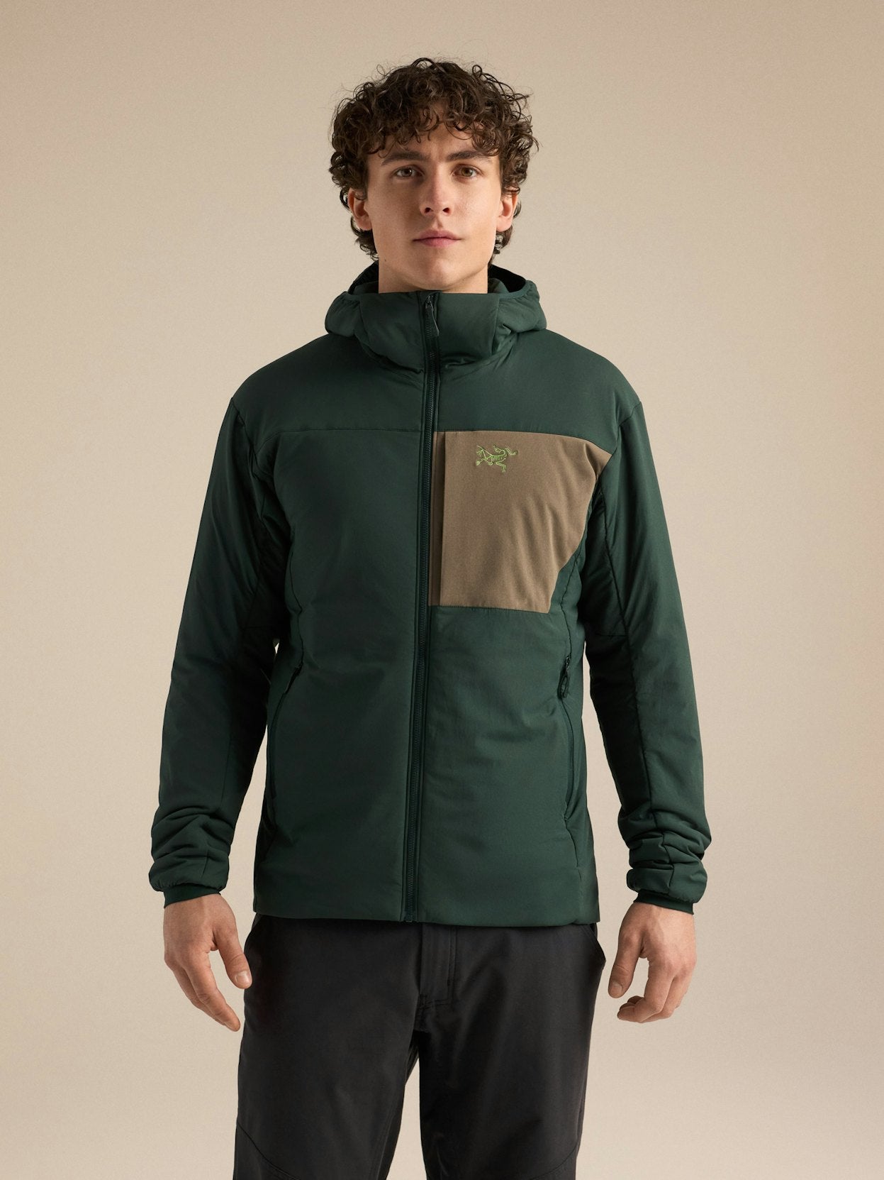 Giacca Proton Hoody Uomo Dark Jade/Mongoose