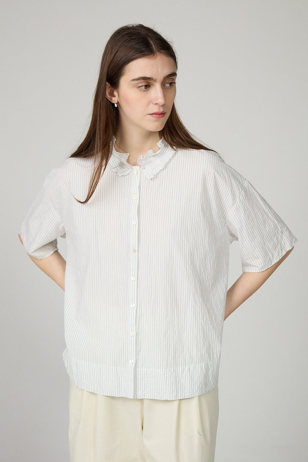 Camicia Nala Donna White/Blue