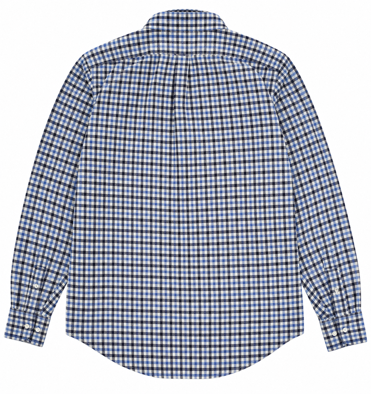 Mann Bradford Flannel Hemd Blue/Sky/White