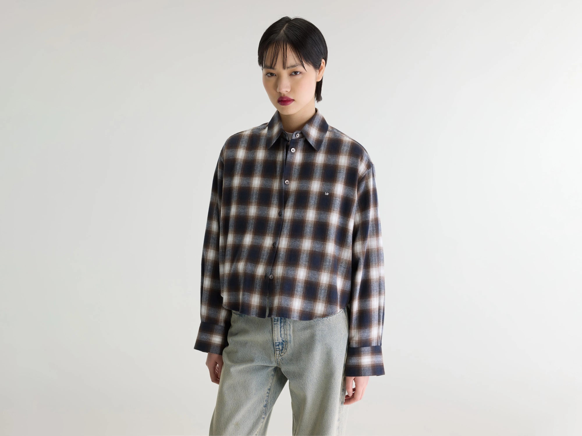 Camisa Johan Mujer Captain/Mocca/Natural