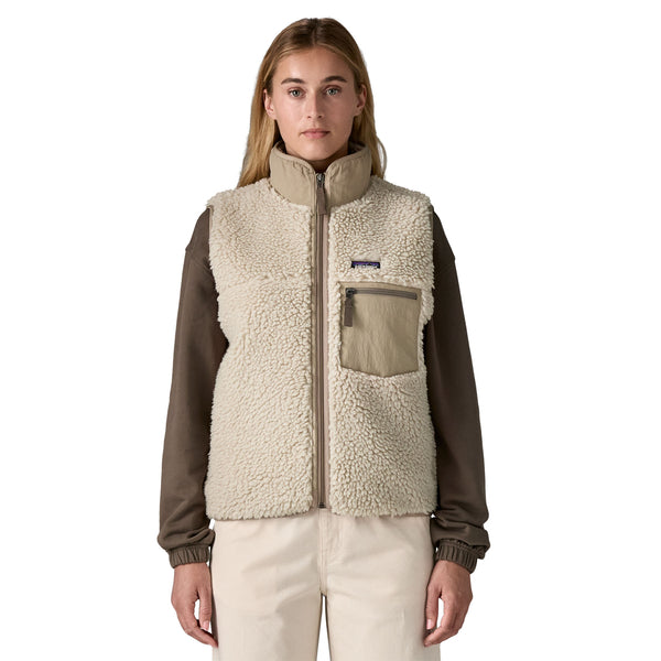 Gilet Classic Retro-X Fleece Donna Natural